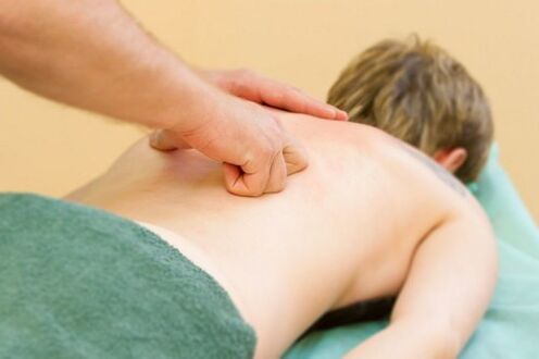 massaggio per osteocondrosi toracica