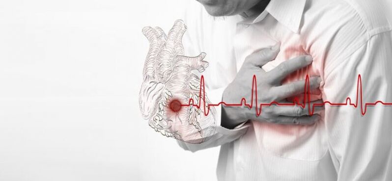 attacco cardiaco come causa del dolore sotto la scapola sinistra